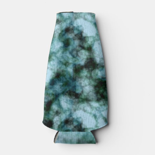 Blauwe marmer flesjeskoeler (Voorkant)