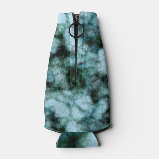 Blauwe marmer flesjeskoeler (Achterkant)