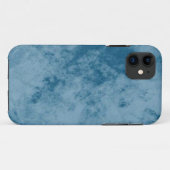blauwe marmer Hoesje-Mate Tough Apple iPhone Case-Mate iPhone Case (Achterkant (horizontaal))