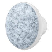 Blauwe marmer keramische knop (Rechts)
