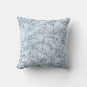 Blauwe marmer kussen