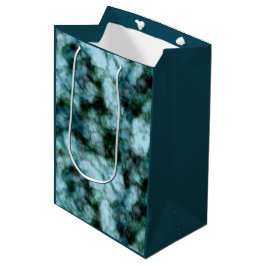 Blauwe marmer medium cadeauzakje