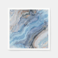 Blauwe marmer met Gold Black decor