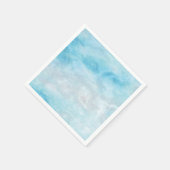 blauwe marmer servet (Hoek)