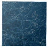 blauwe marmer Stone textuur Tegeltje (Voorkant)