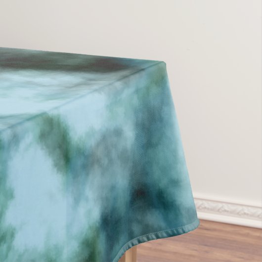 Blauwe marmer tafelkleed (Voorbeeld)