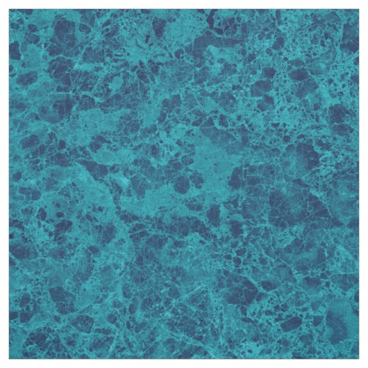 Blauwe marmer Terrazzo Structuur Stof (Swatch)