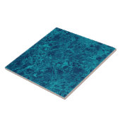 Blauwe marmer Terrazzo Structuur Tegeltje (Zijkant)