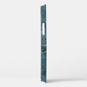 blauwe marmer texture background, Italiaanse marbe Case-Mate iPhone Case (Achterkant / Rechts)