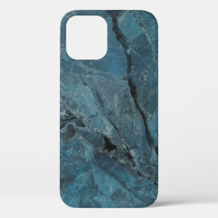 blauwe marmer texture background, Italiaanse marbe Case-Mate iPhone Case
