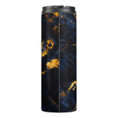 Blauwe marmer texture background, Italiaanse marme Thermosbeker (Achterkant)