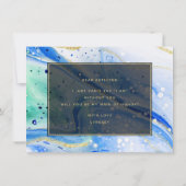 Blauwe marmer zal je mijn dienstmeisje zijn van Ka (Achterkant)