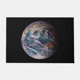 Blauwe marmeraarde (oostelijk halfrond) deurmat