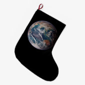 Blauwe marmeraarde (oostelijk halfrond) grote kerstsok (Voorkant (Hangend))