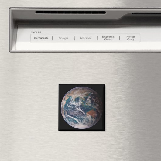 Blauwe marmeraarde (oostelijk halfrond) magneet (Insitu (Vaatwasser))