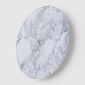 blauwe marmerelegant grote klok (Hoek)