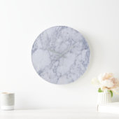 blauwe marmerelegant grote klok (Huis)