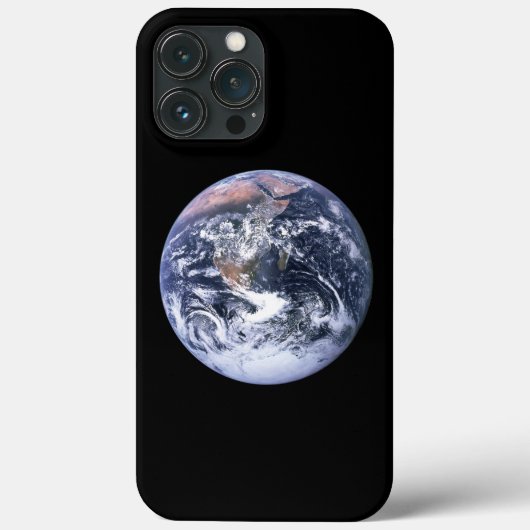 Blauwe Marmeren Aarde Ruimtfoto Case-Mate iPhone Case (Achterkant)