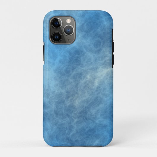 Blauwe Marmeren Abstract Case-Mate iPhone Case (Achterkant)