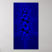 Blauwe marvel poster (Voorkant)