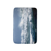 Blauwe mat met waterthema (Voorkant Verticaal)