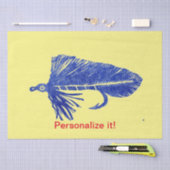 Blauwe Matuka-wimpel, vliegverbinding, vliegkunst Tissuepapier (Craft)