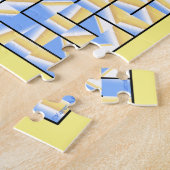 Blauwe Maze Legpuzzel (Zijkant)