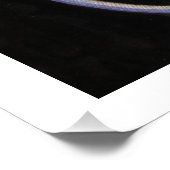 Blauwe medaille - Imaginair portret Perfect Poster (Hoek)