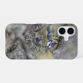 Blauwe mees iPhone 16 hoesje (Achterkant horizontaal)