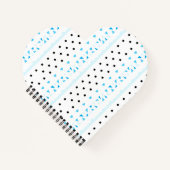 Blauwe meetkunde notitieboek (Voorkant)