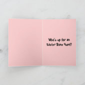 Blauwe Merle Aussie - de Jacht van het Been van Feestdagen Kaart (Binnen)