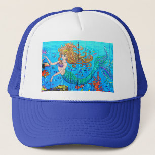 blauwe mermaïde pet