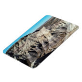 Blauwe Mesa Badlands woestijngebergte Foto Magneet (Linkerzijde)