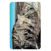 Blauwe Mesa Badlands woestijngebergte Foto Magneet (Verticaal)