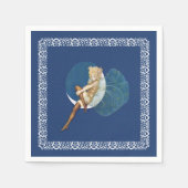   Blauwe Mestkousen Blauwe Maan Servet (Voorkant)