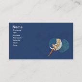   Blauwe Mestkousen Blauwe Maan Visitekaartje (Voorkant)