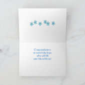 Blauwe Met fouten van de Jongens van het Baby van Kaart (Binnen)