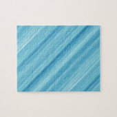 Blauwe metalen achtergrond legpuzzel (Horizontaal)