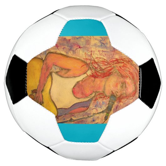 blauwe microfoon-werkspanning voetbal (Gedraaid)