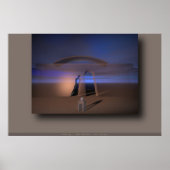 Blauwe middag... poster (Voorkant)