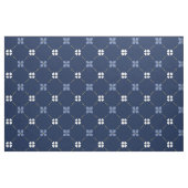 Blauwe Middellandse-Tegels | Floral Pattern Stof (Fat Quarter)