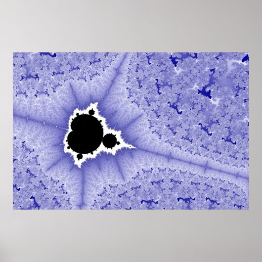 Blauwe Mini Brot Poster (Voorkant)