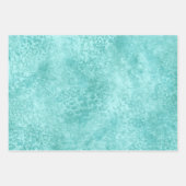 Blauwe mint Zee groene textuur Inpakpapier Vel (Voorkant 2)