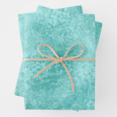 Blauwe mint Zee groene textuur Inpakpapier Vel (In situ)