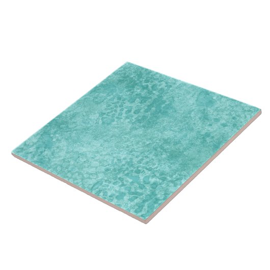 Blauwe mint Zee groene textuur Tegeltje (Zijkant)