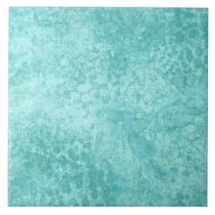 Blauwe mint Zee groene textuur Tegeltje