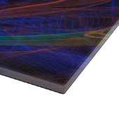 Blauwe miste snijplank (Hoek)