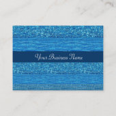 BLAUWE MODE BEADS VISITEKAARTJE (Achterkant)