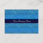 BLAUWE MODE BEADS VISITEKAARTJE (Achterkant)