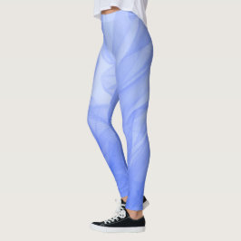 Blauwe Mode leggings voor vrouwen